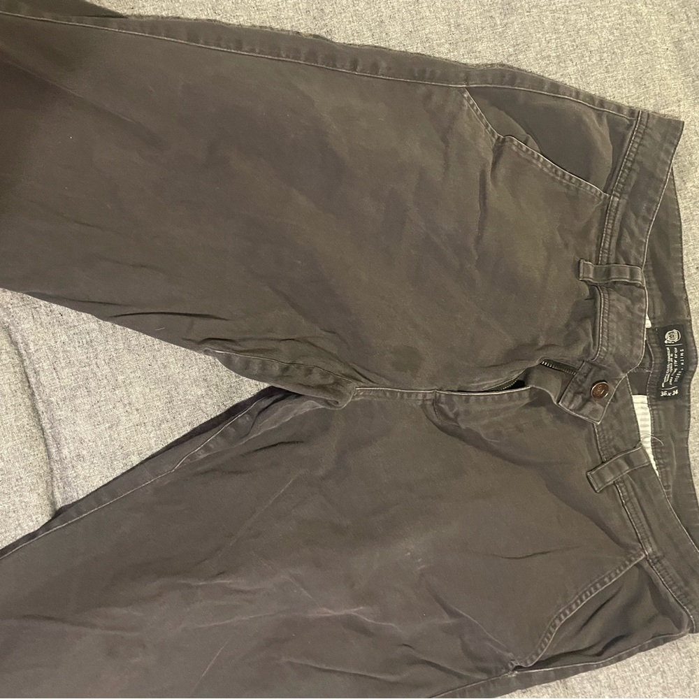 Men's Charcoal Grey Chinos